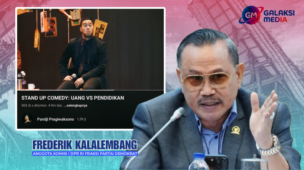 Anggota DPR RI Frederik Kalalembang menanggapi candaan Pandji Pragiwaksono tentang adat masyarakat Toraja yang viral di media sosial
